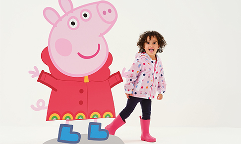 Regatta Great Outdoors collaborates on Peppa Pig range for kids